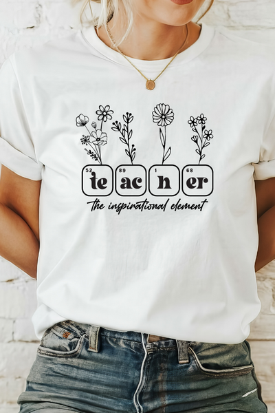 TEACHER ELEMENTS TEE (Bella and Canvas)