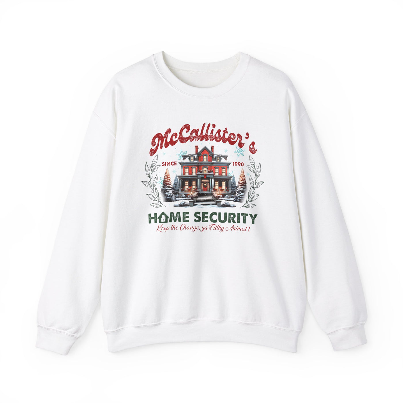 MCCALLISTER'S HOME SECURITY SWEATSHIRT (GILDAN)