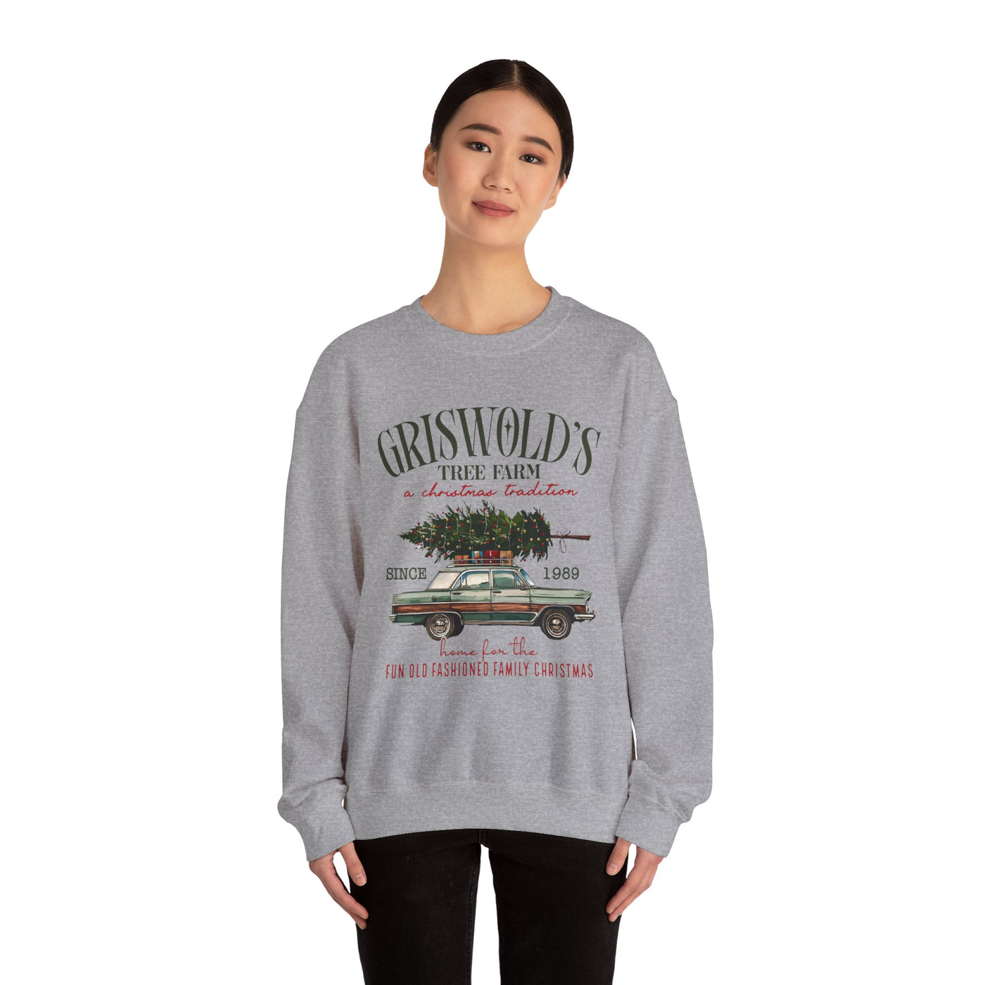 GRISWOLD'S CHRISTMAS TREE FARM SWEATSHIRT (GILDAN)