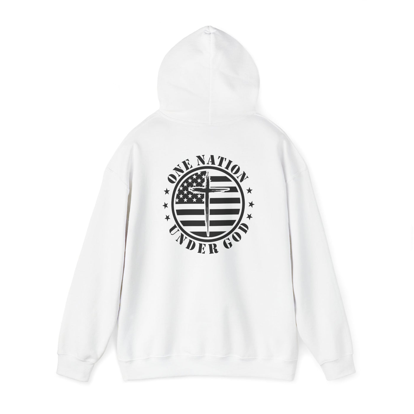 One Nation Under God Hoodie (Gildan)