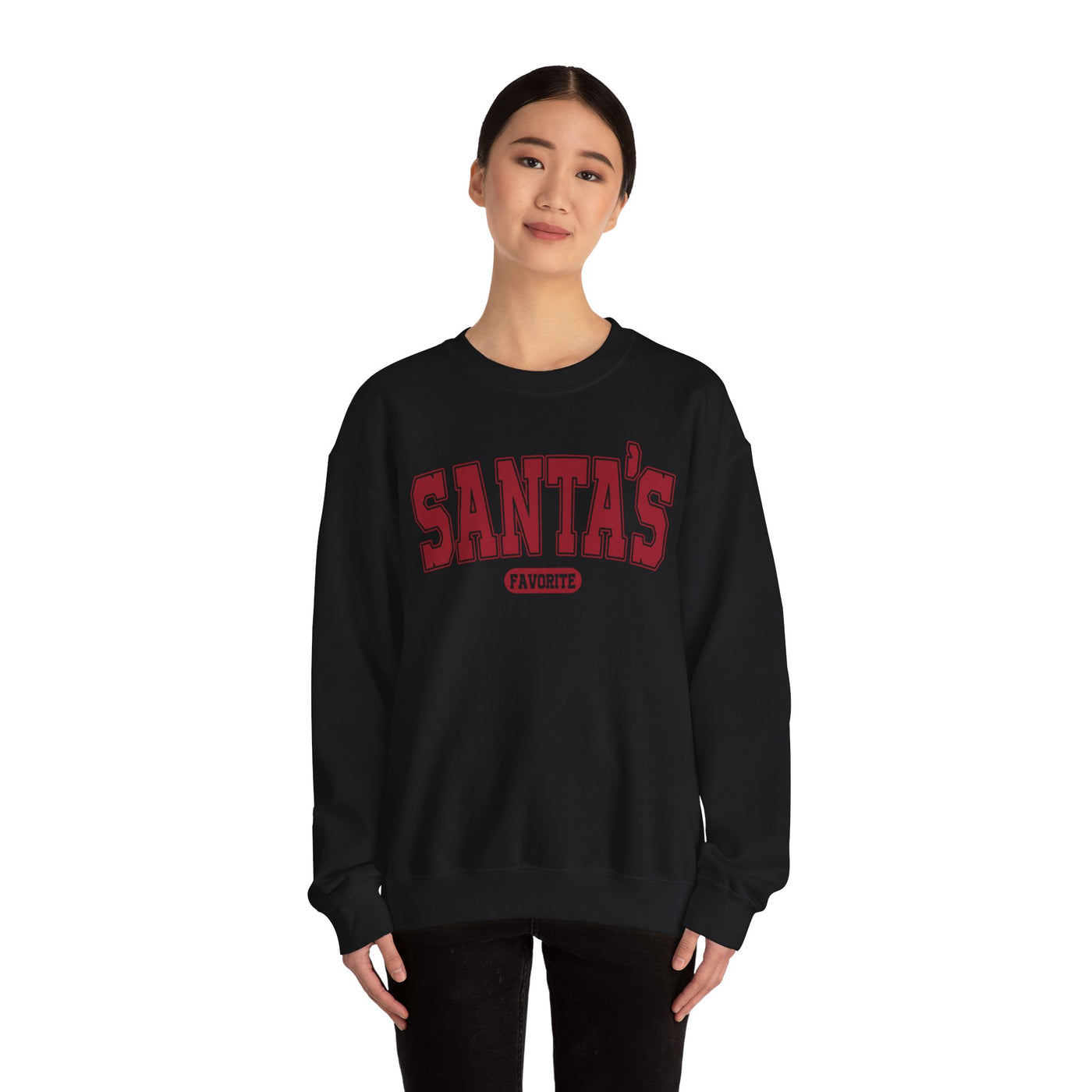 SANTA'S FAVORITE SWEATSHIRT (GILDAN)