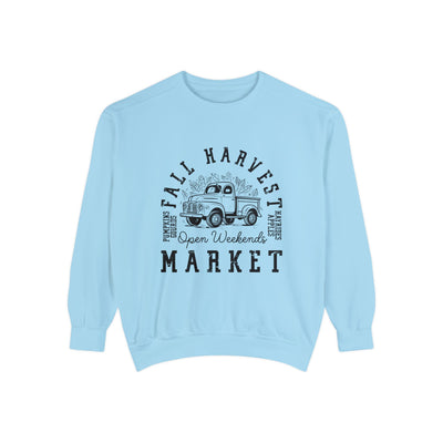 FALL HARVEST MARKET SWEATSHIRT (COMFORT COLORS)