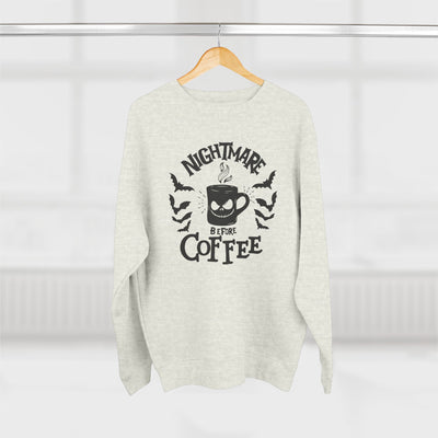 Nightmare Before Coffee Halloween Sweatshirt (Lane 7)