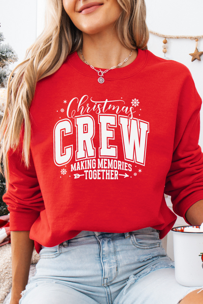 CHRISTMAS CREW SWEATSHIRT (GILDAN)