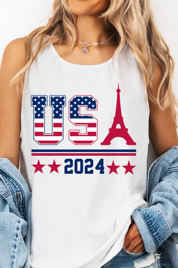 TEAM USA OLYMPICS TANK (COMFORT COLORS)