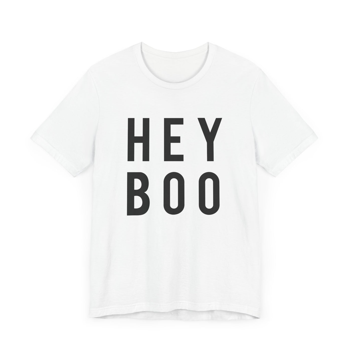 HEY BOO HALLOWEEN TEE (Bella and Canvas)