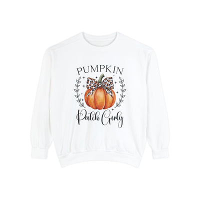 Pumpkin Patch Girly Sweatshirt (Comfort Colors)