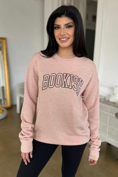 BOOKISH PULLOVER , graphic pulllover , It's NOMB , COZY GRAPHIC PULLOVER, COZY GRAPHIC SWEATSHIRT, graphic sweatshirt, SWEATSHIRTS, SWEATSHIRTS FOR BOOK LOVERS , It's NOMB , itsnomb.com