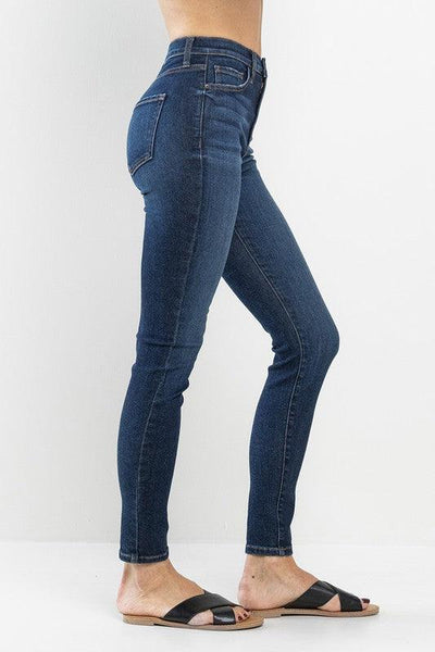 NAOMI JEANS , JEANS , It's NOMB , BLUE DENIM, BLUE JEANS, dark wash skinny jeans, DENIM, HIGH RISE DENIM, JEANS, MEDIUM WASH, skinny jeans, skinny stretchy jeans , It's NOMB , itsnomb.com