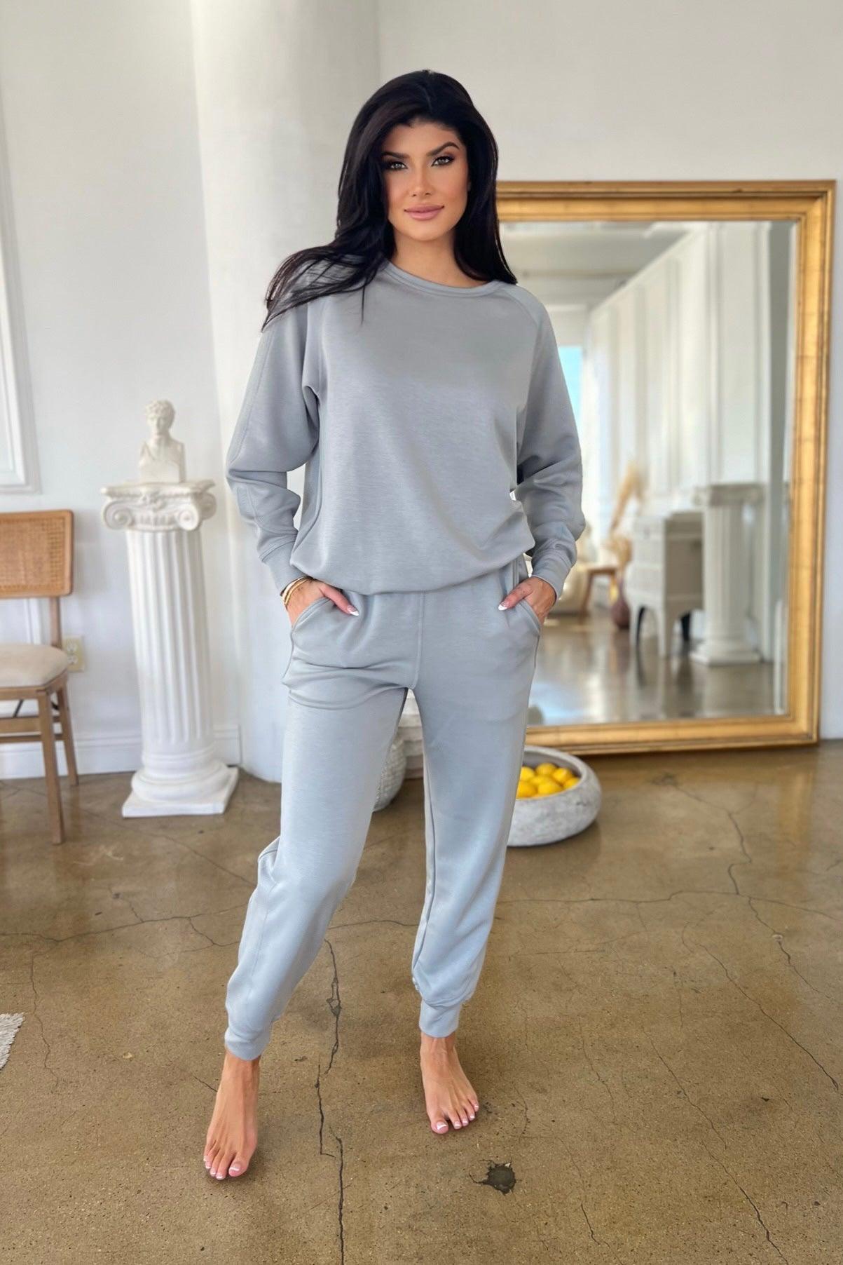 SOFIA PULLOVER (SIZES SMALL - 3X) , PULLOVER , it’sNOMB. The Label , ATHLEISURE, BLUE SWEATS, CREW NECK BLUE WOMEN'S PULLOVER, it's nomb, JESSICA NICKSON, LIGHT BLUE PULLOVER, LIGHT BLUE SWEATER, LOUNGE WEAR, LOUNGEWEAR, plus size, PULLOVER, SOFIA PULLOVER, sweater , It's NOMB , itsnomb.com